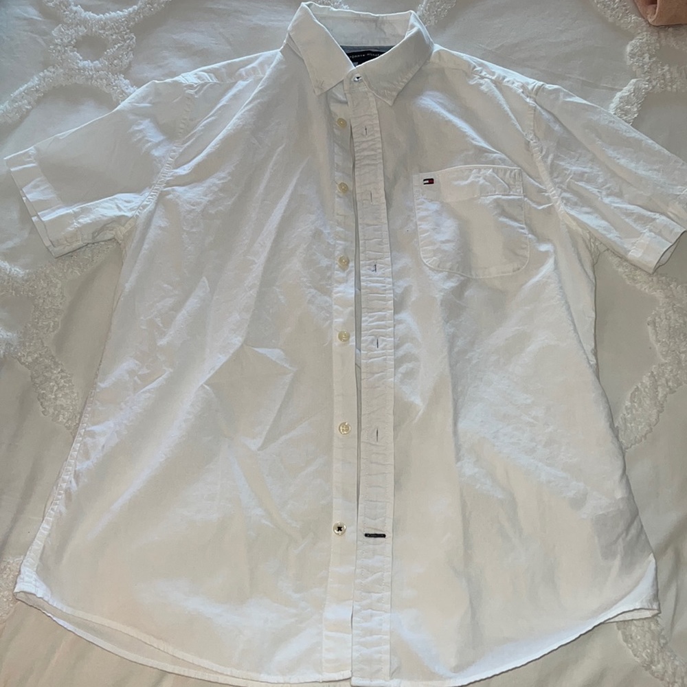 Tommy Hilfiger Short Sleeve Button Up